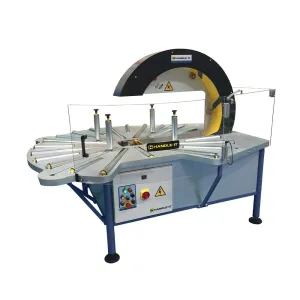 FA-90C Round/Coil Products Orbital Wrap Machine