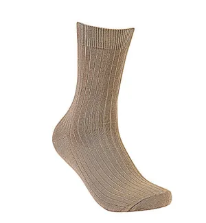 Fairmont High Khaki Anklets (Double Pack)