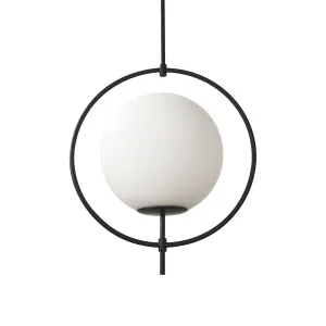 Farrah Pendant Light Matte Black Metal
