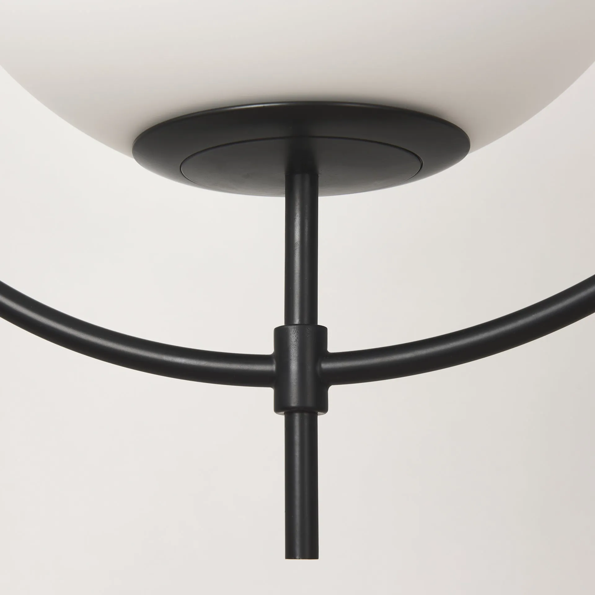 Farrah Pendant Light Matte Black Metal