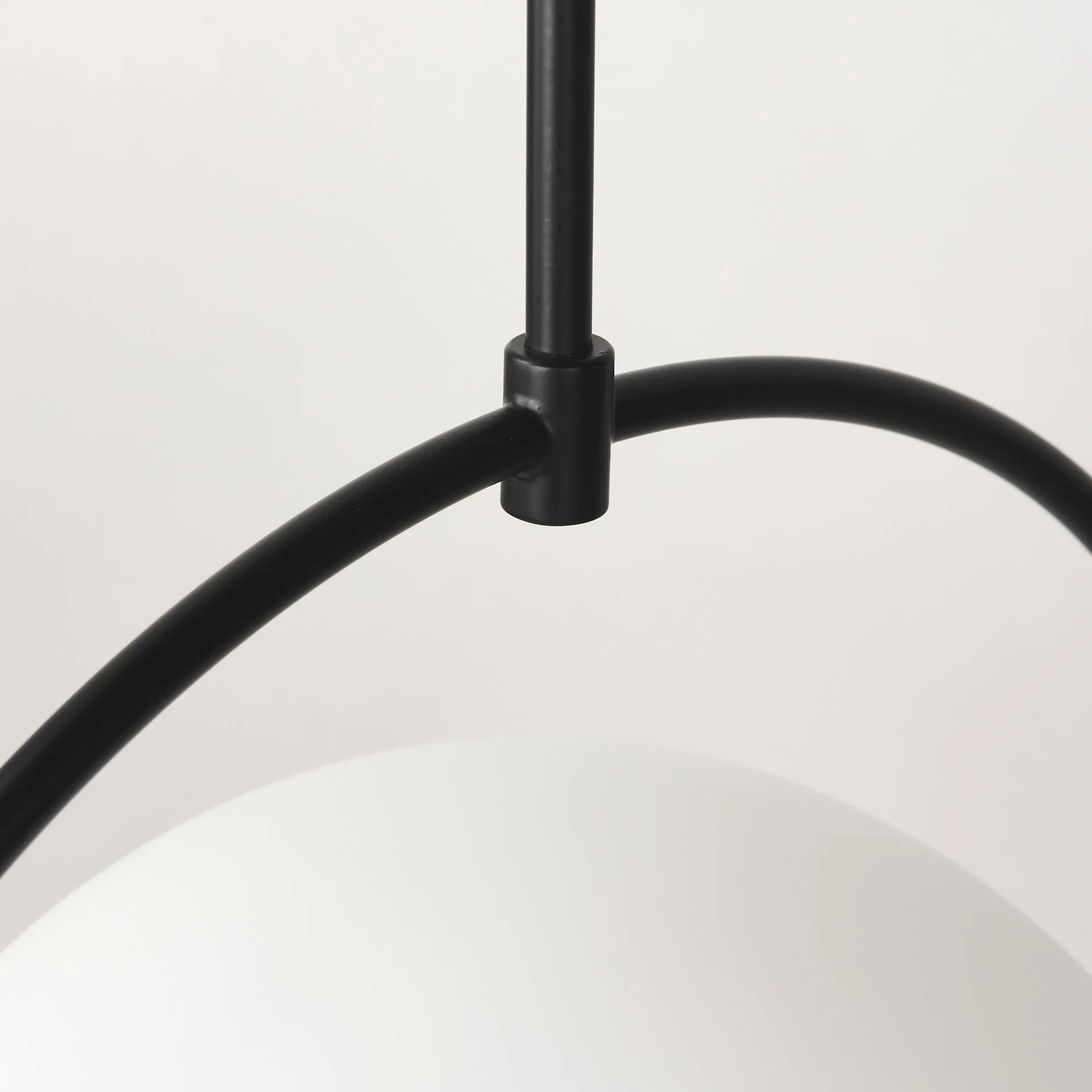 Farrah Pendant Light Matte Black Metal