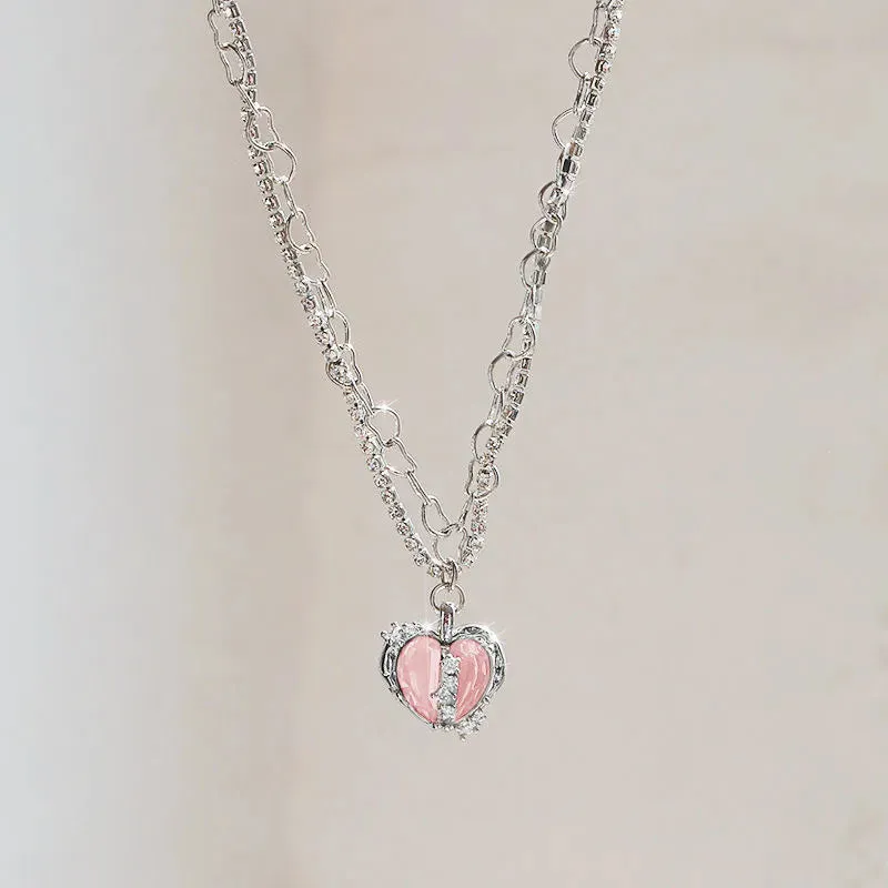 Fashion Temperament Flower Pearl Necklaces Simple Creative Round Hollow Collar Choker Necklaces for Women