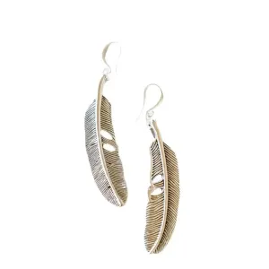 Feather Alloy Earrings