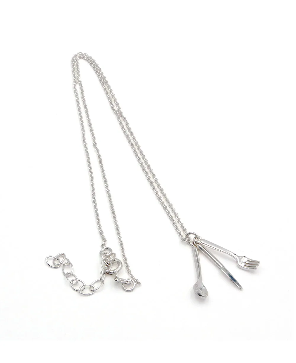 Feed The Soul Sterling Silver Necklace