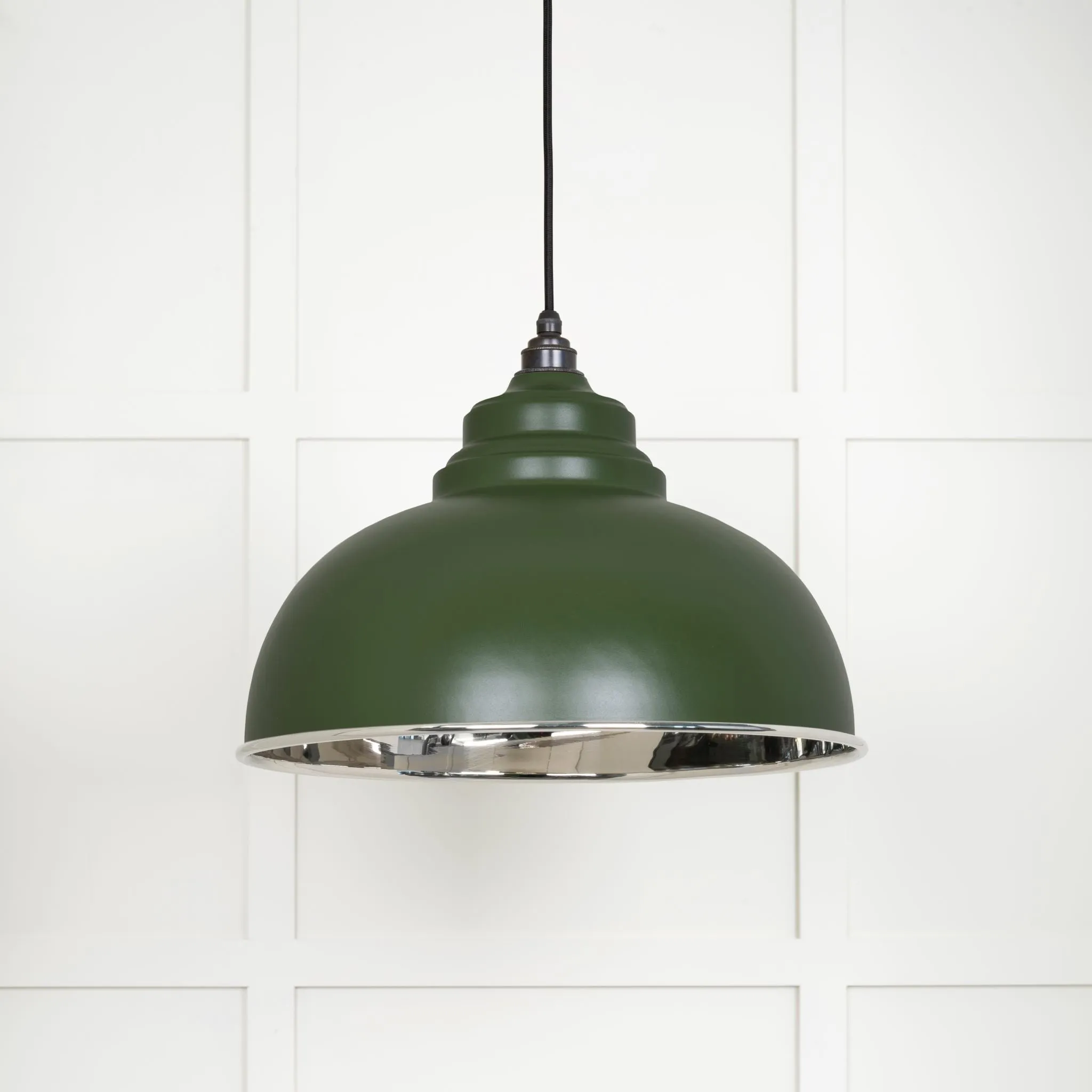 From The Anvil Smooth Nickel Harborne Pendant Light