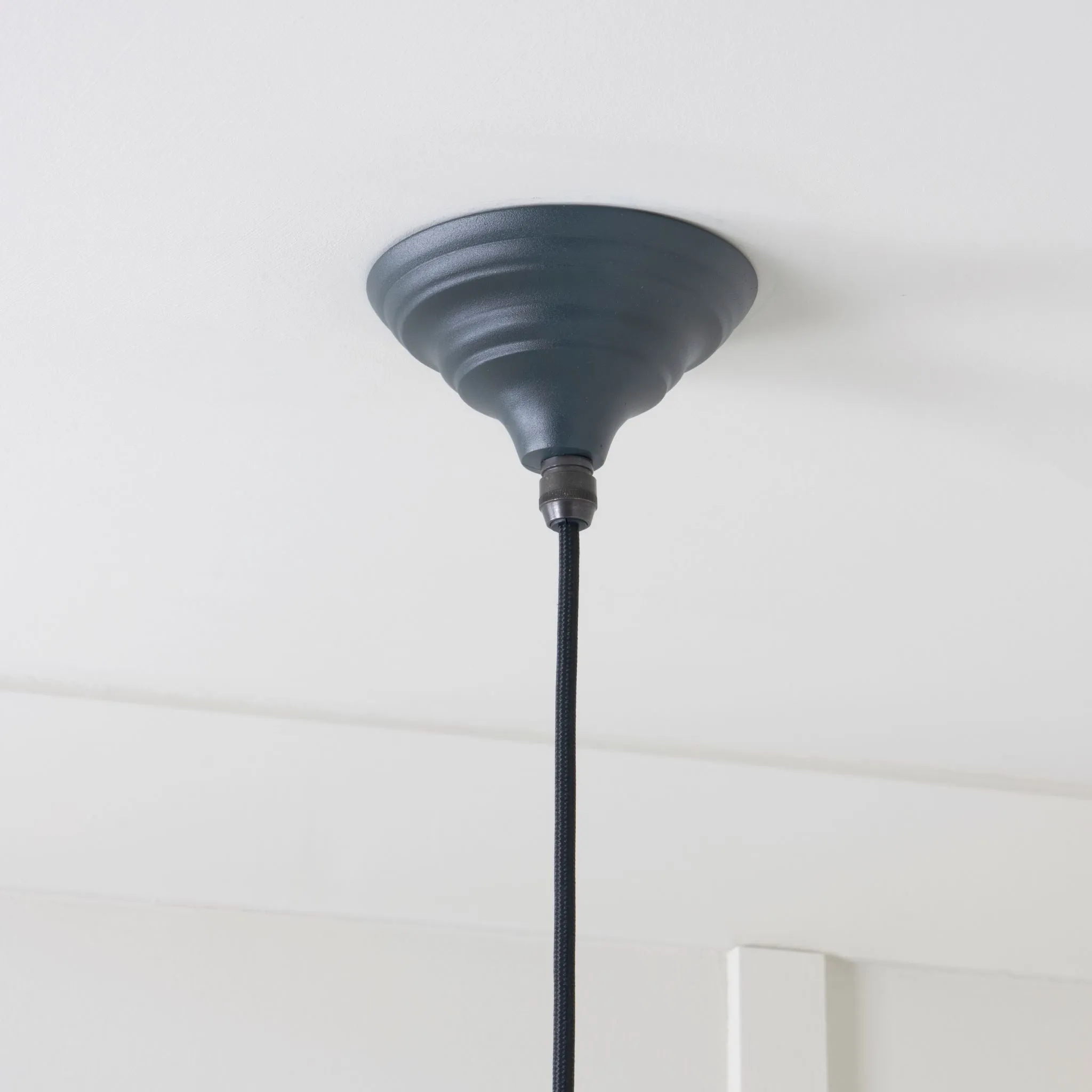 From The Anvil Smooth Nickel Harborne Pendant Light