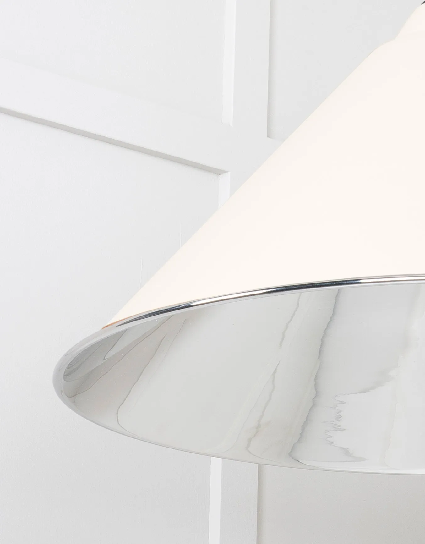 From The Anvil Smooth Nickel Hockley Pendant Light