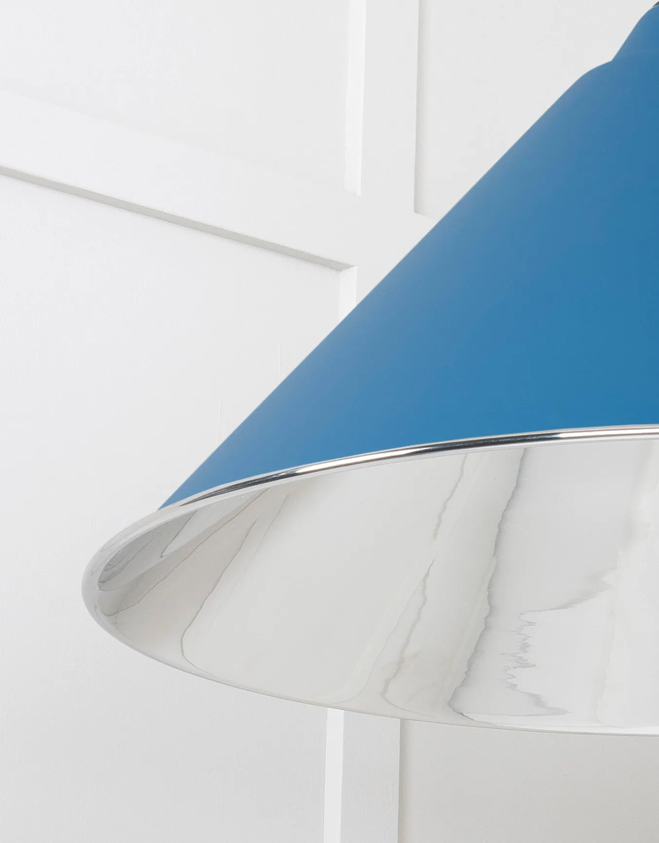 From The Anvil Smooth Nickel Hockley Pendant Light