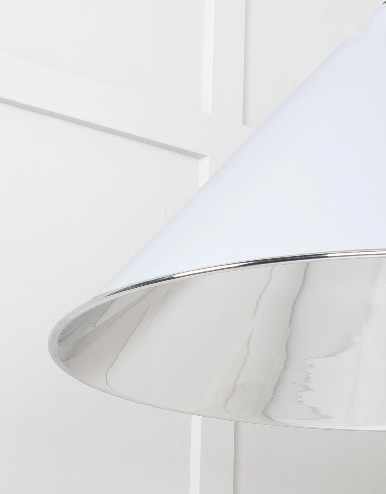 From The Anvil Smooth Nickel Hockley Pendant Light