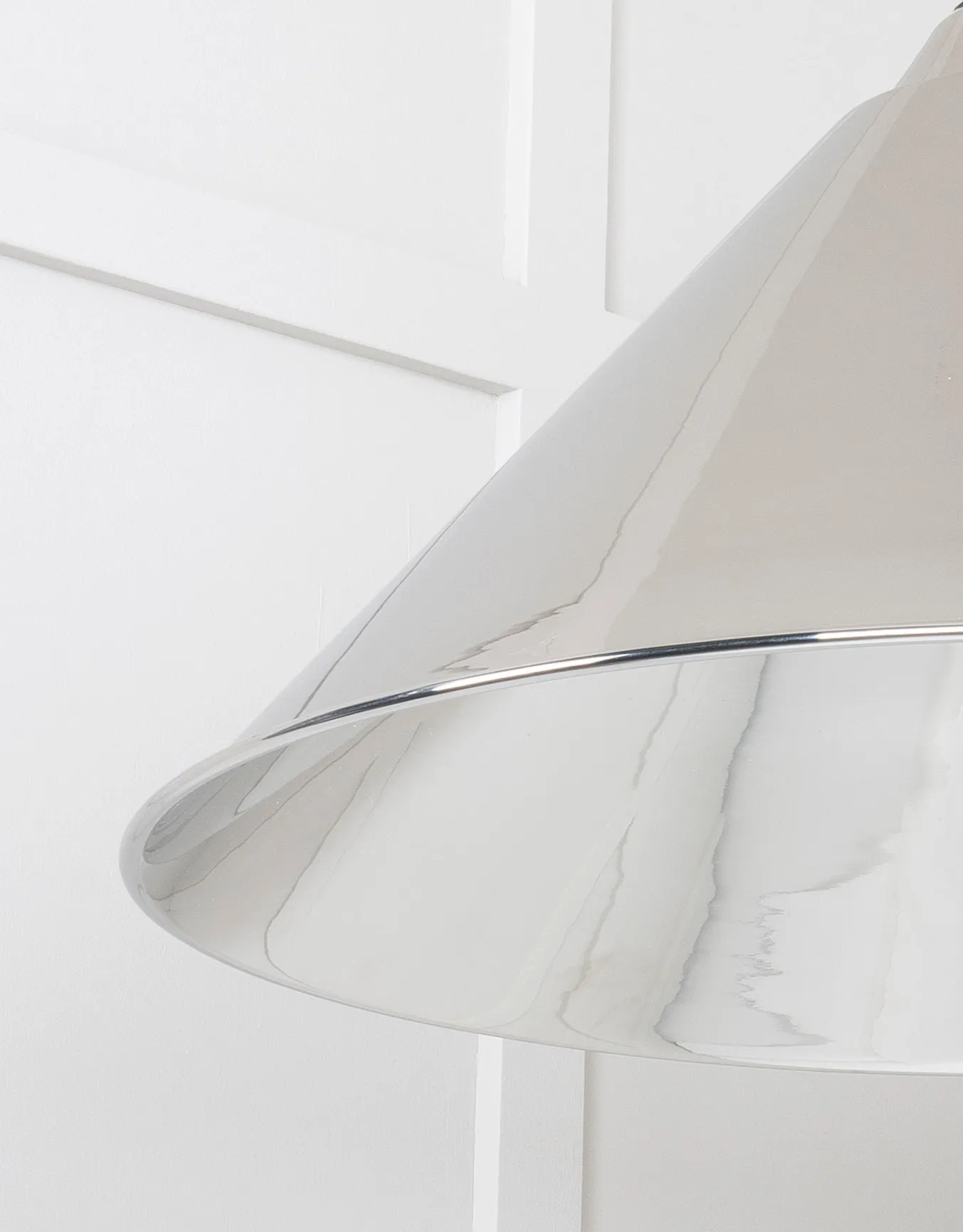 From The Anvil Smooth Nickel Hockley Pendant Light