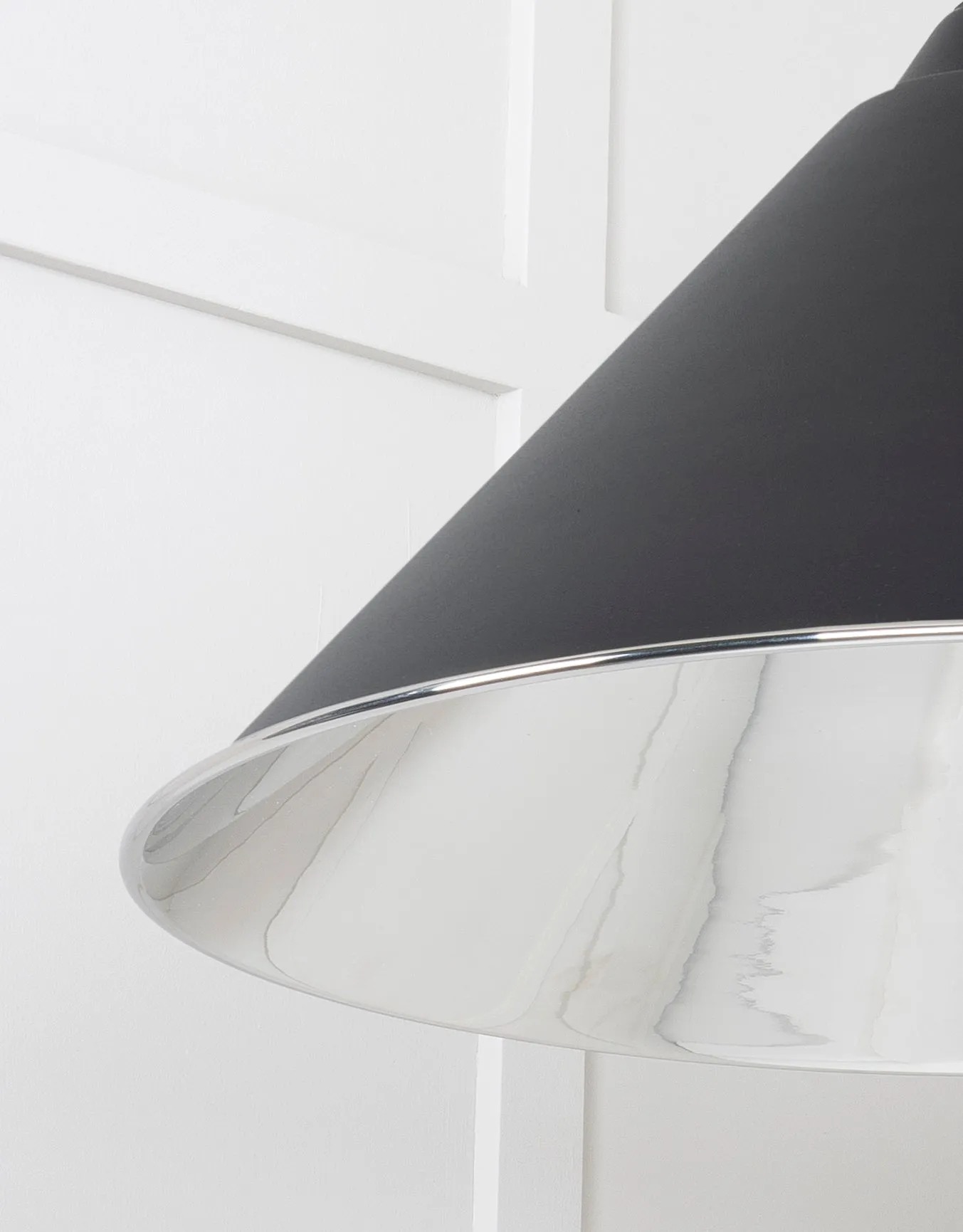 From The Anvil Smooth Nickel Hockley Pendant Light