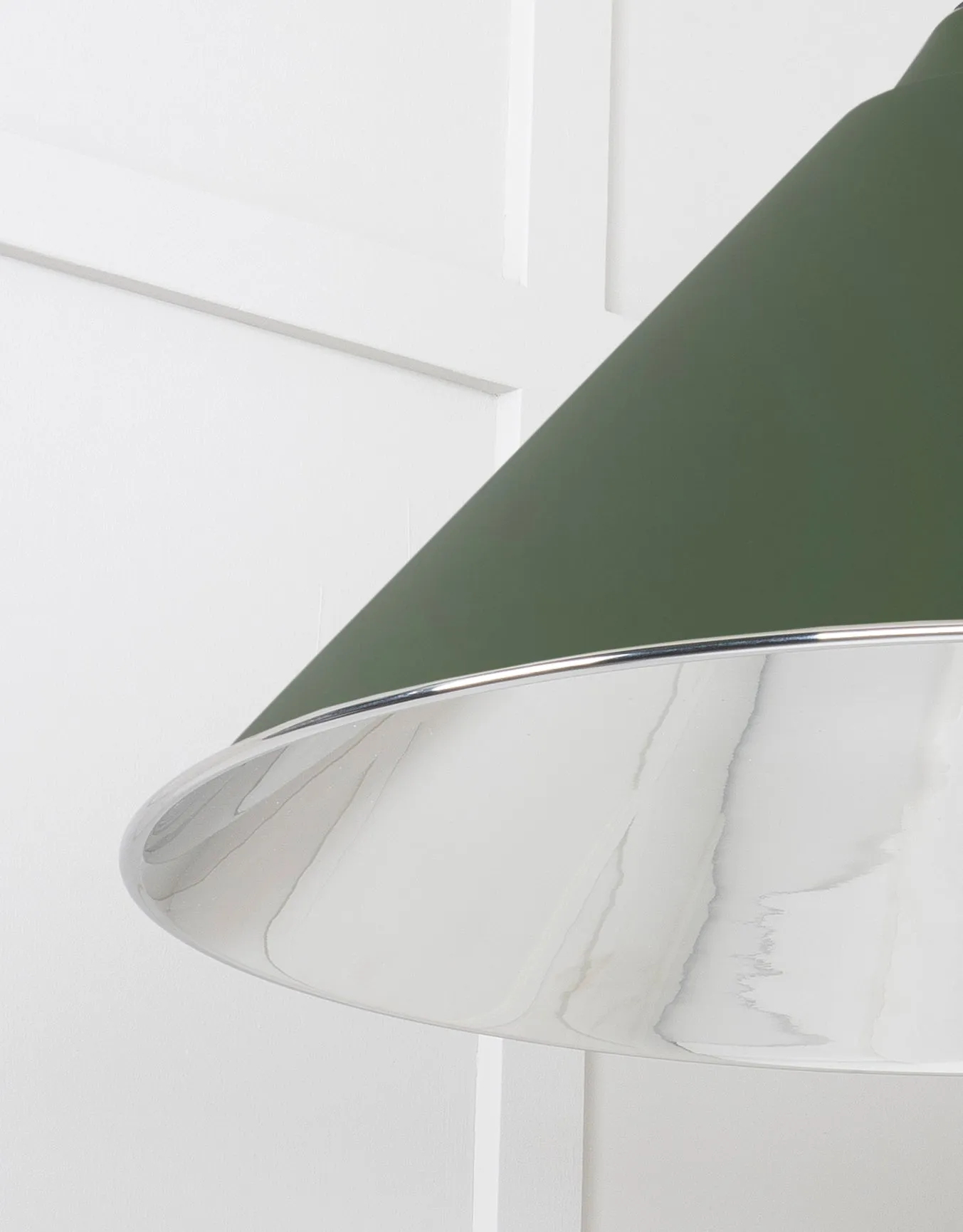 From The Anvil Smooth Nickel Hockley Pendant Light