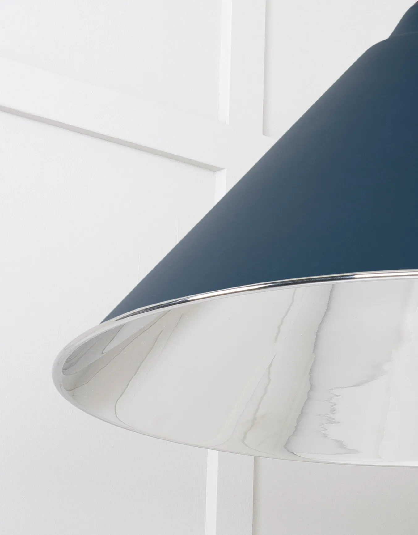 From The Anvil Smooth Nickel Hockley Pendant Light