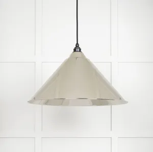 From The Anvil Smooth Nickel Hockley Pendant Light