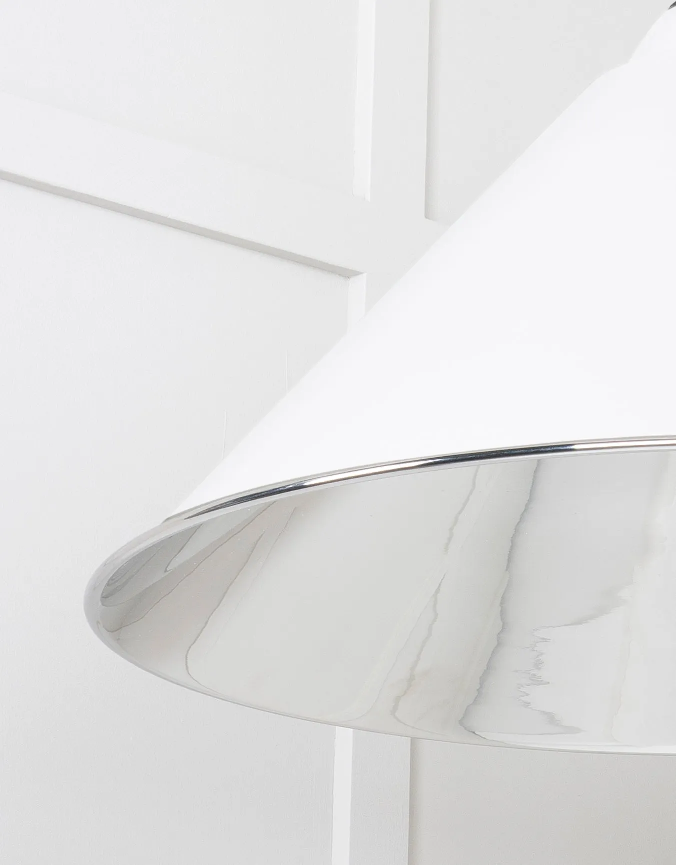 From The Anvil Smooth Nickel Hockley Pendant Light