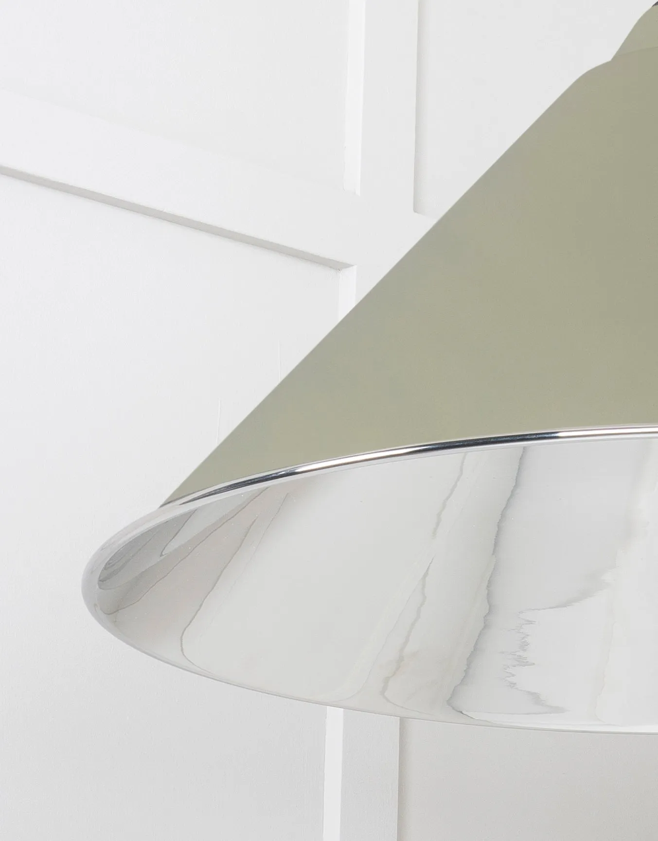 From The Anvil Smooth Nickel Hockley Pendant Light