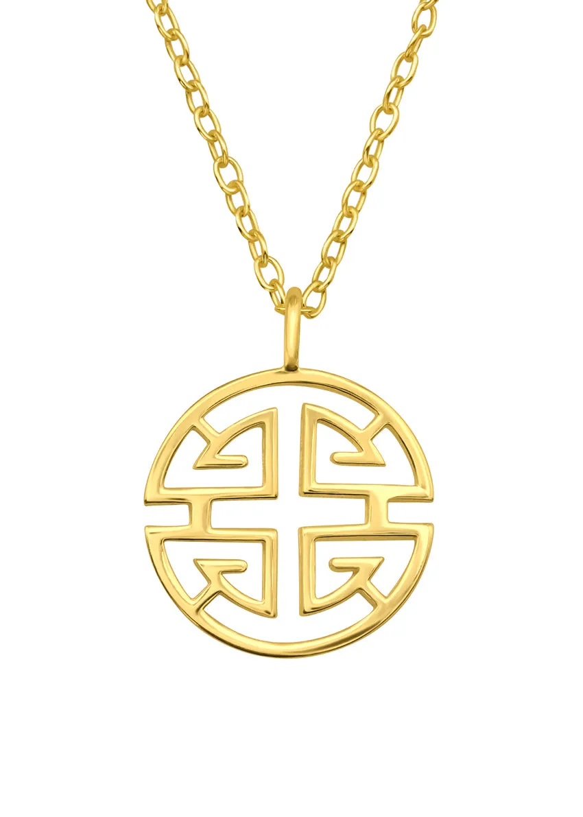 Geometric Necklace