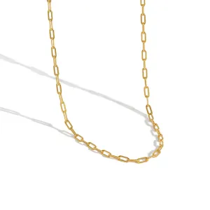 Geometry Collection Necklace in Sterling Silver and Gold