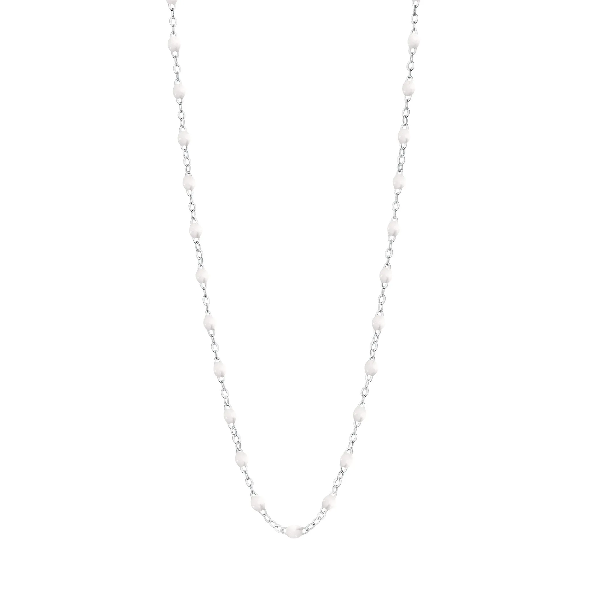 Gigi Clozeau 18K Classic Necklace 23.6" White Gold