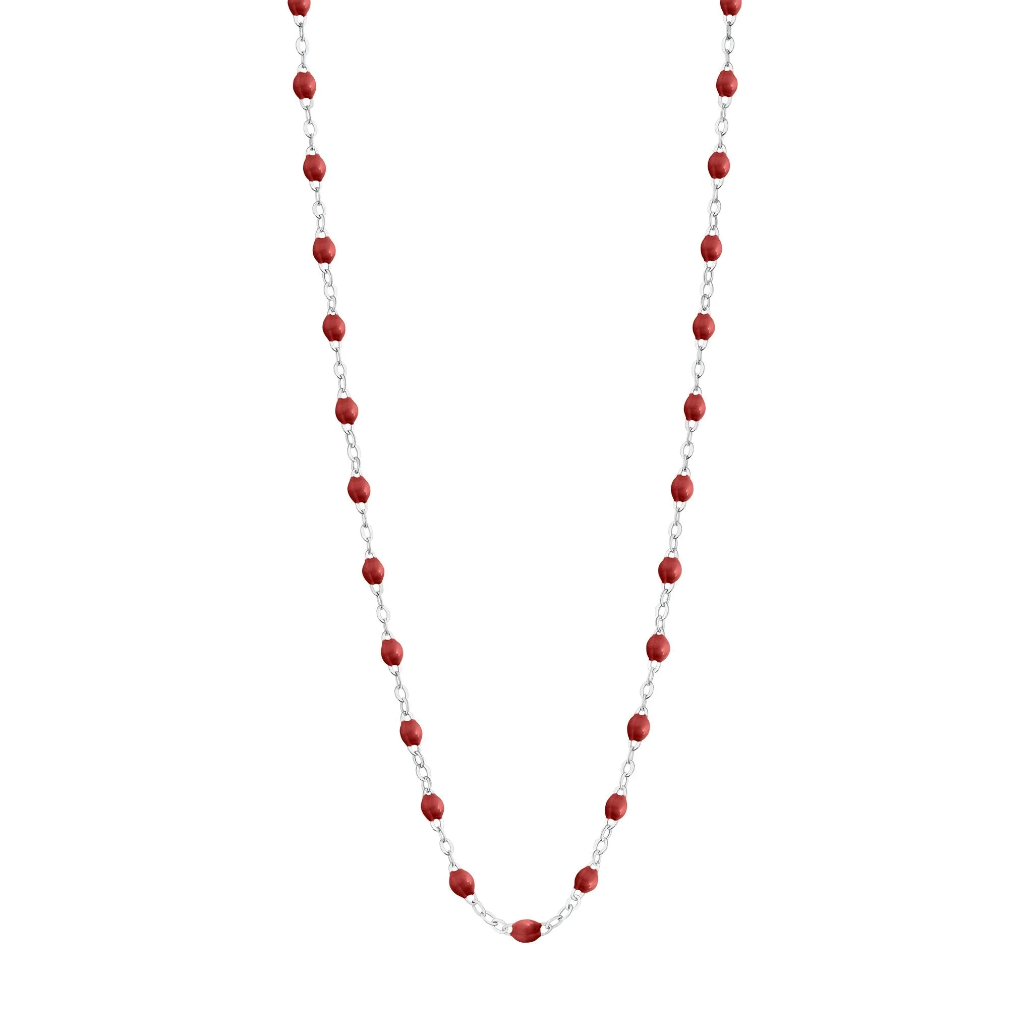 Gigi Clozeau 18K Classic Necklace 23.6" White Gold