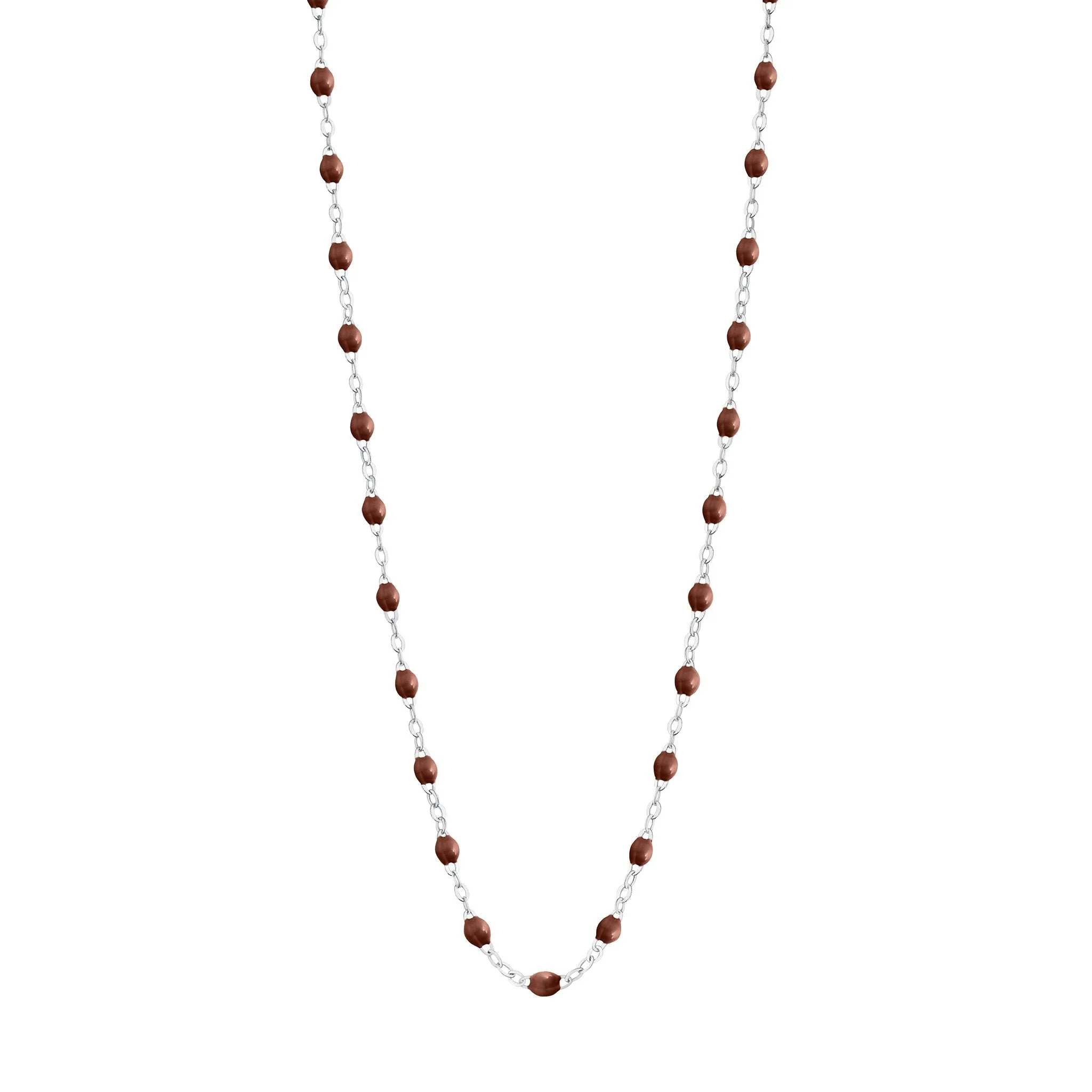 Gigi Clozeau 18K Classic Necklace 23.6" White Gold