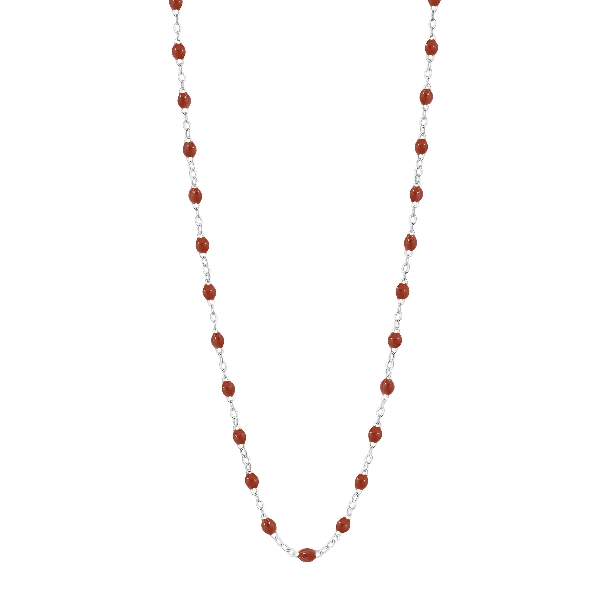 Gigi Clozeau 18K Classic Necklace 23.6" White Gold