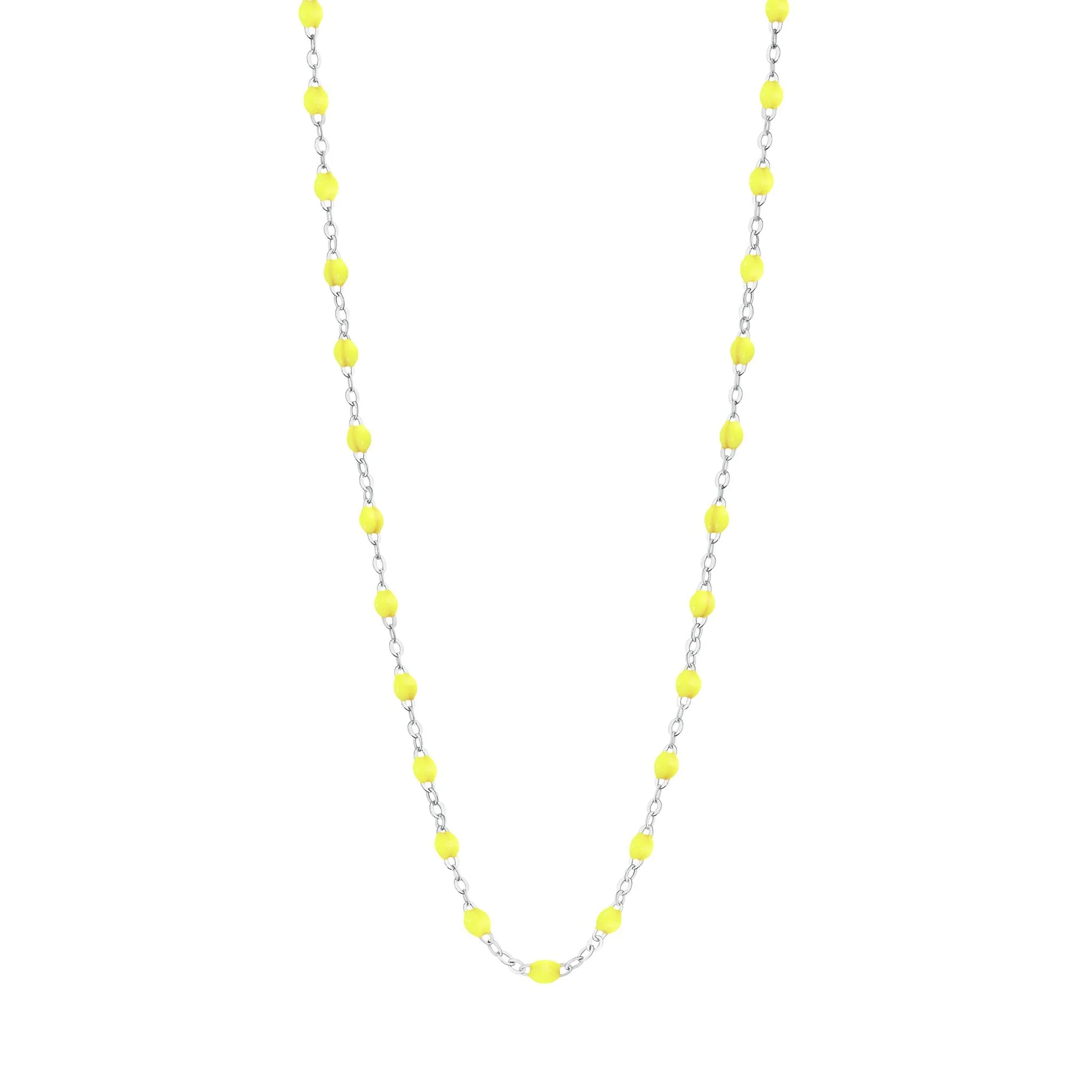 Gigi Clozeau 18K Classic Necklace 23.6" White Gold