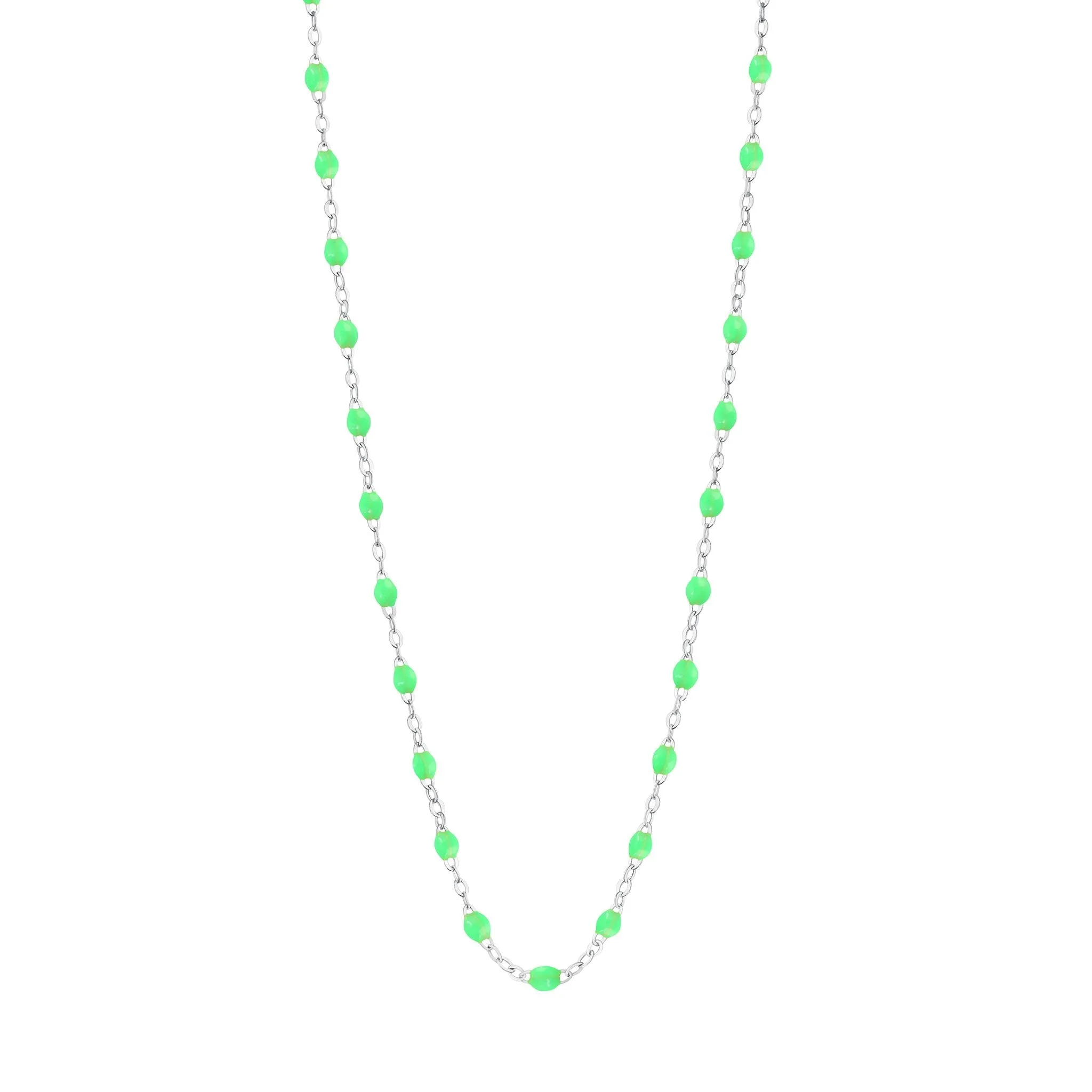 Gigi Clozeau 18K Classic Necklace 23.6" White Gold