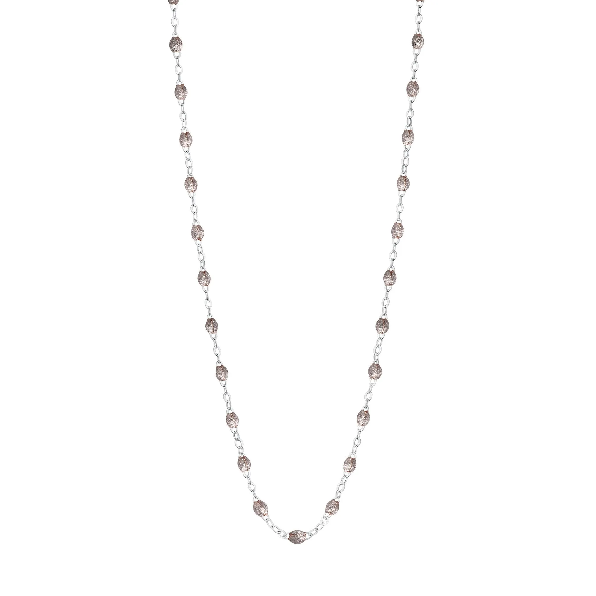 Gigi Clozeau 18K Classic Necklace 23.6" White Gold