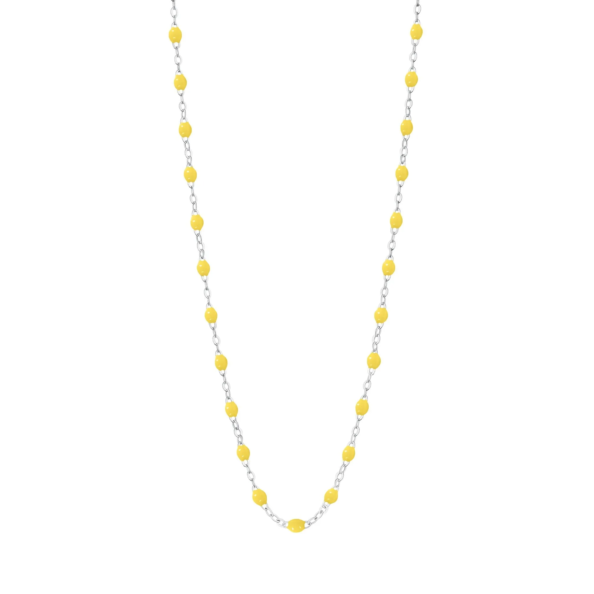 Gigi Clozeau 18K Classic Necklace 23.6" White Gold