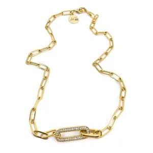 Glitter and Gold Necklace