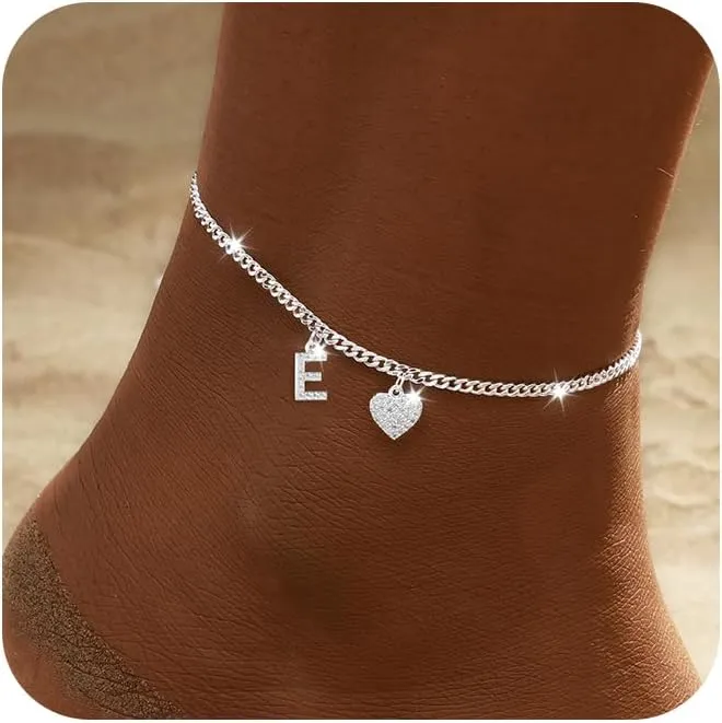 Gold Anklets for Women Waterproof 14k Plated Gold Layered Ankle Bracelets for Women Trendy Cute Simple Anklets Beach summer Jewelry Minimalist Gift for Women