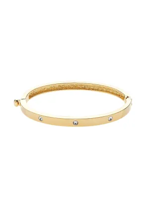 Gold Crystal Bangle