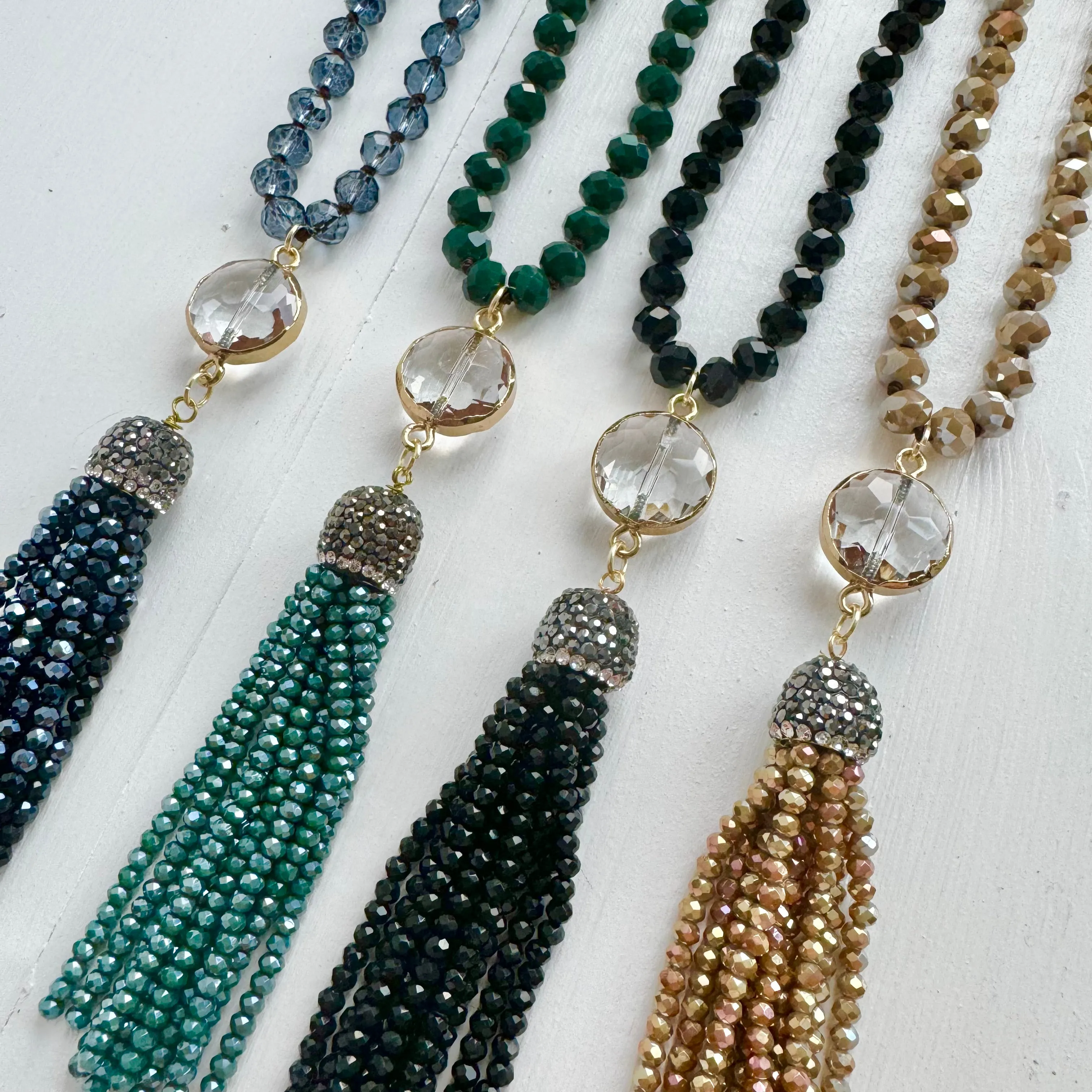 Goldie Tassel Necklace