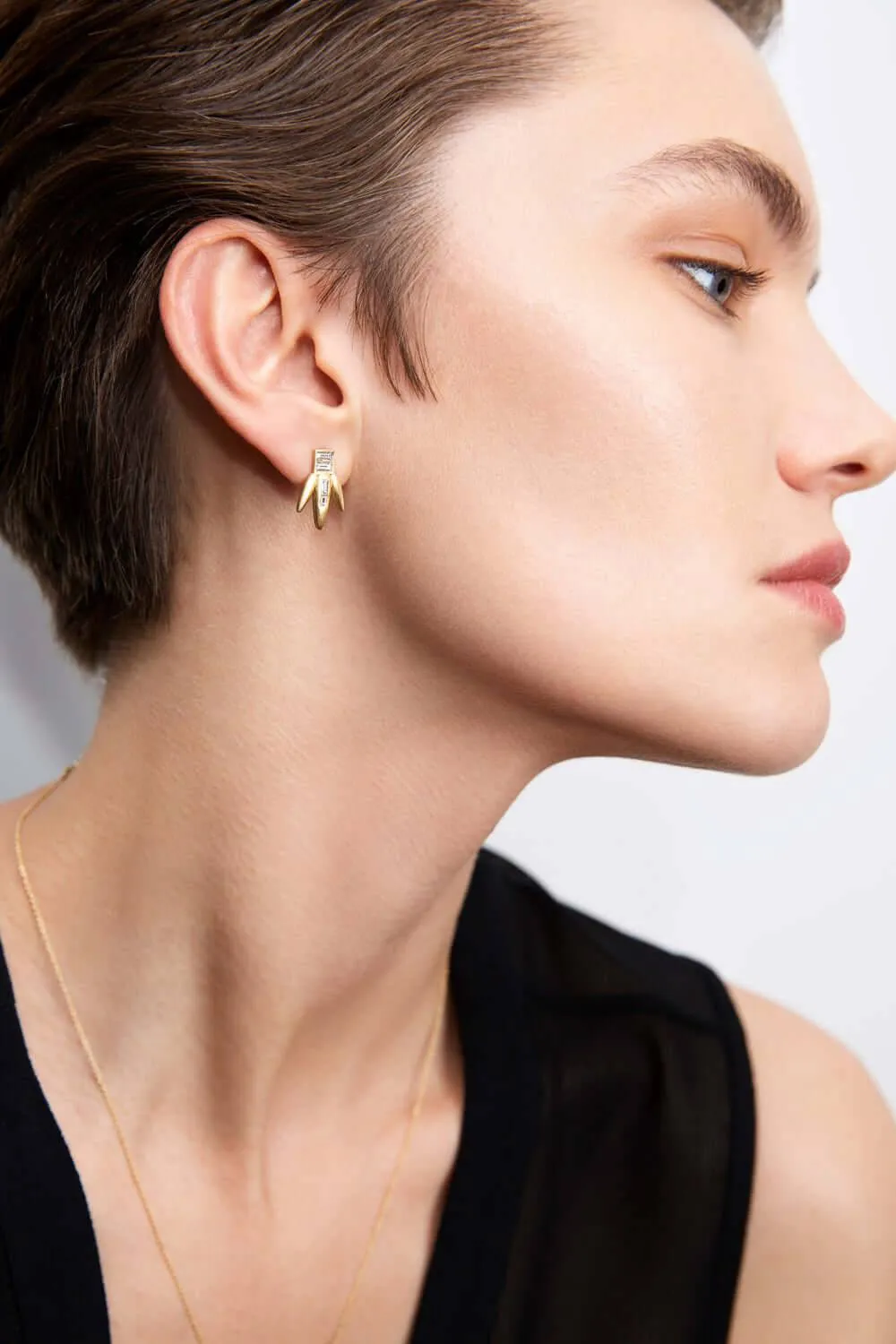 Grass Straw Studs Y-D