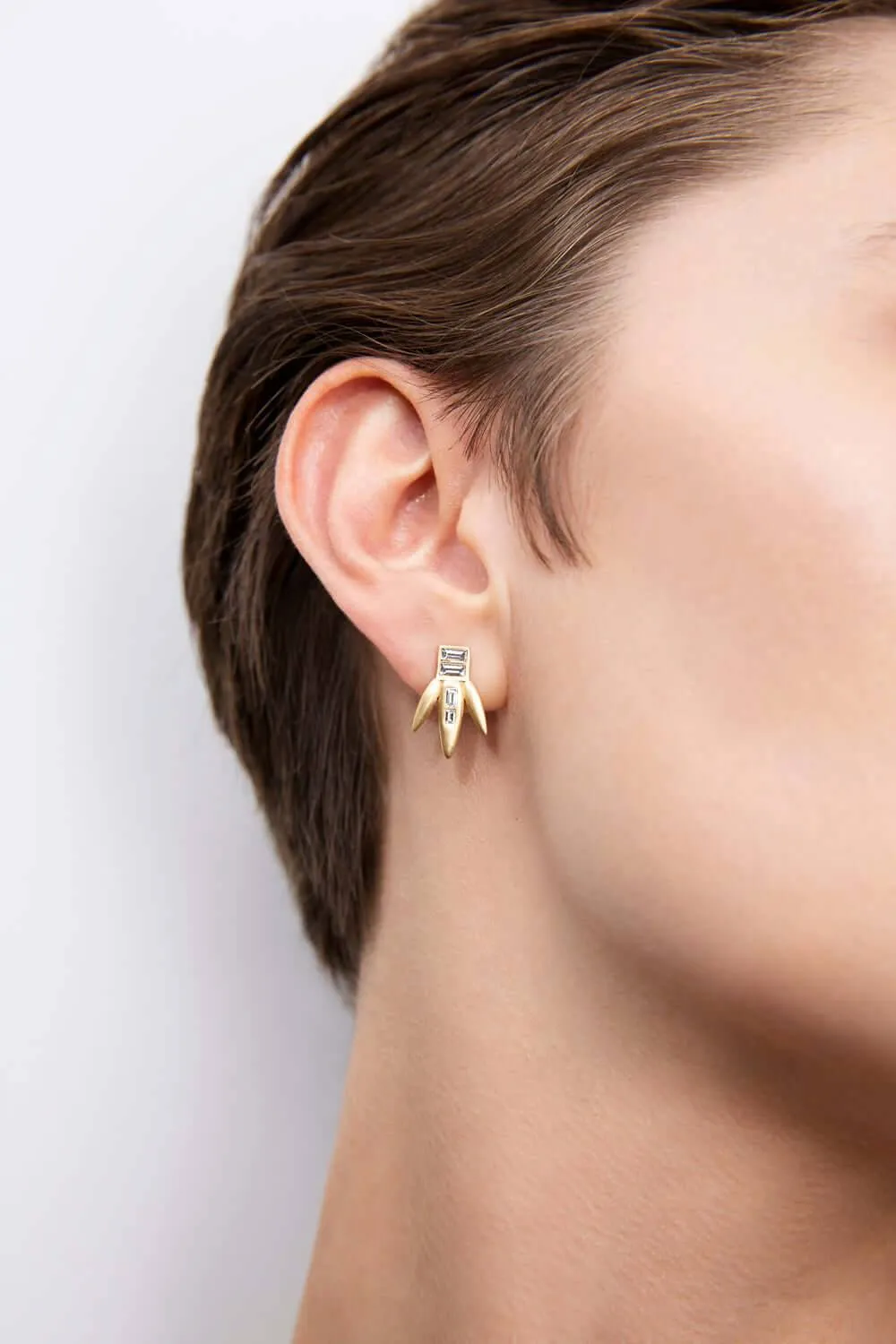 Grass Straw Studs Y-D