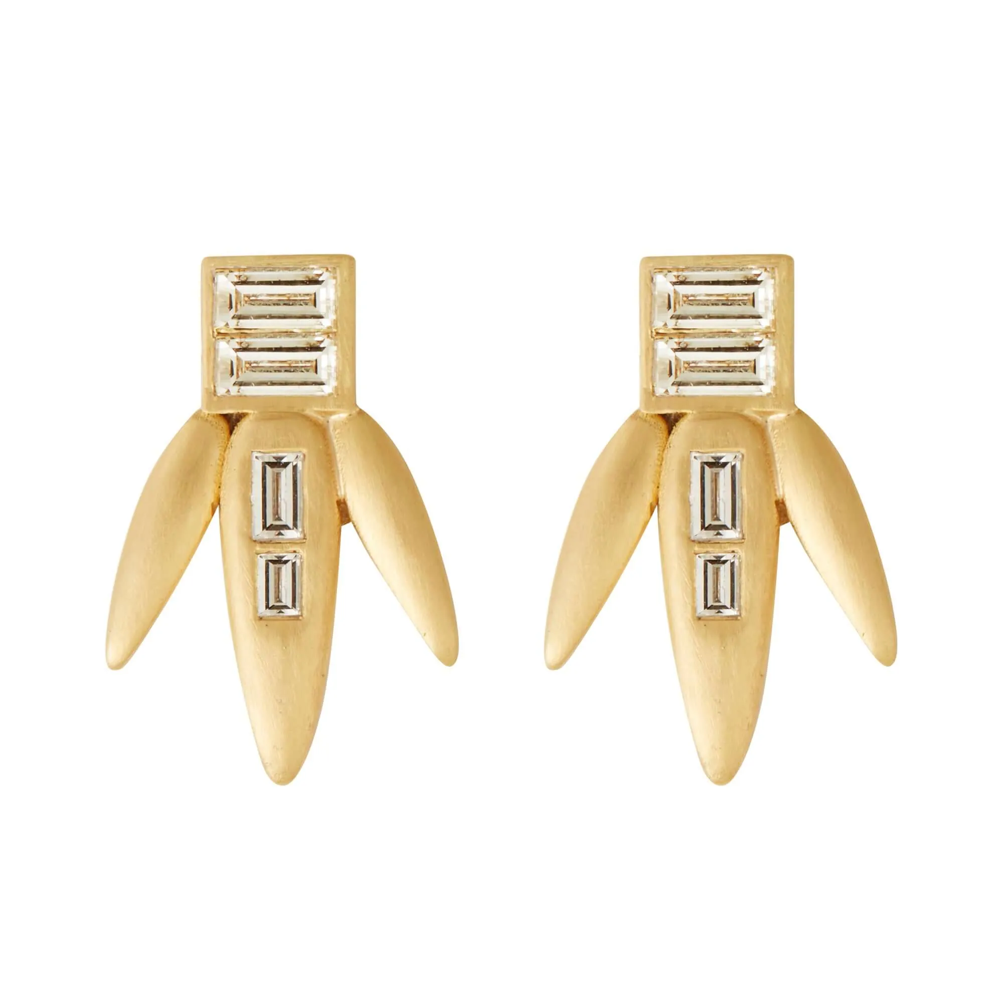 Grass Straw Studs Y-D