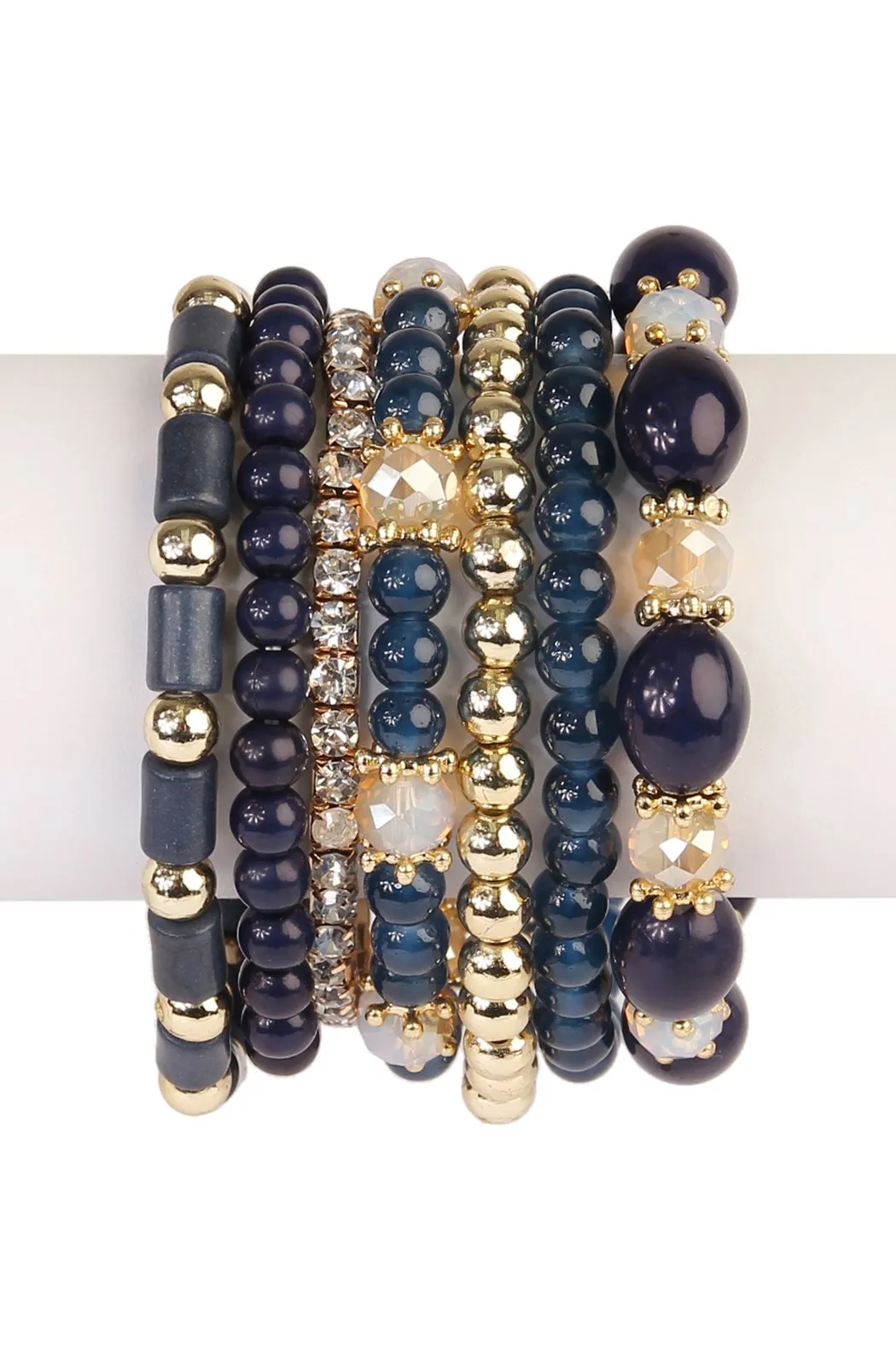 Hdb1802 - Multibead Stackable Bracelet