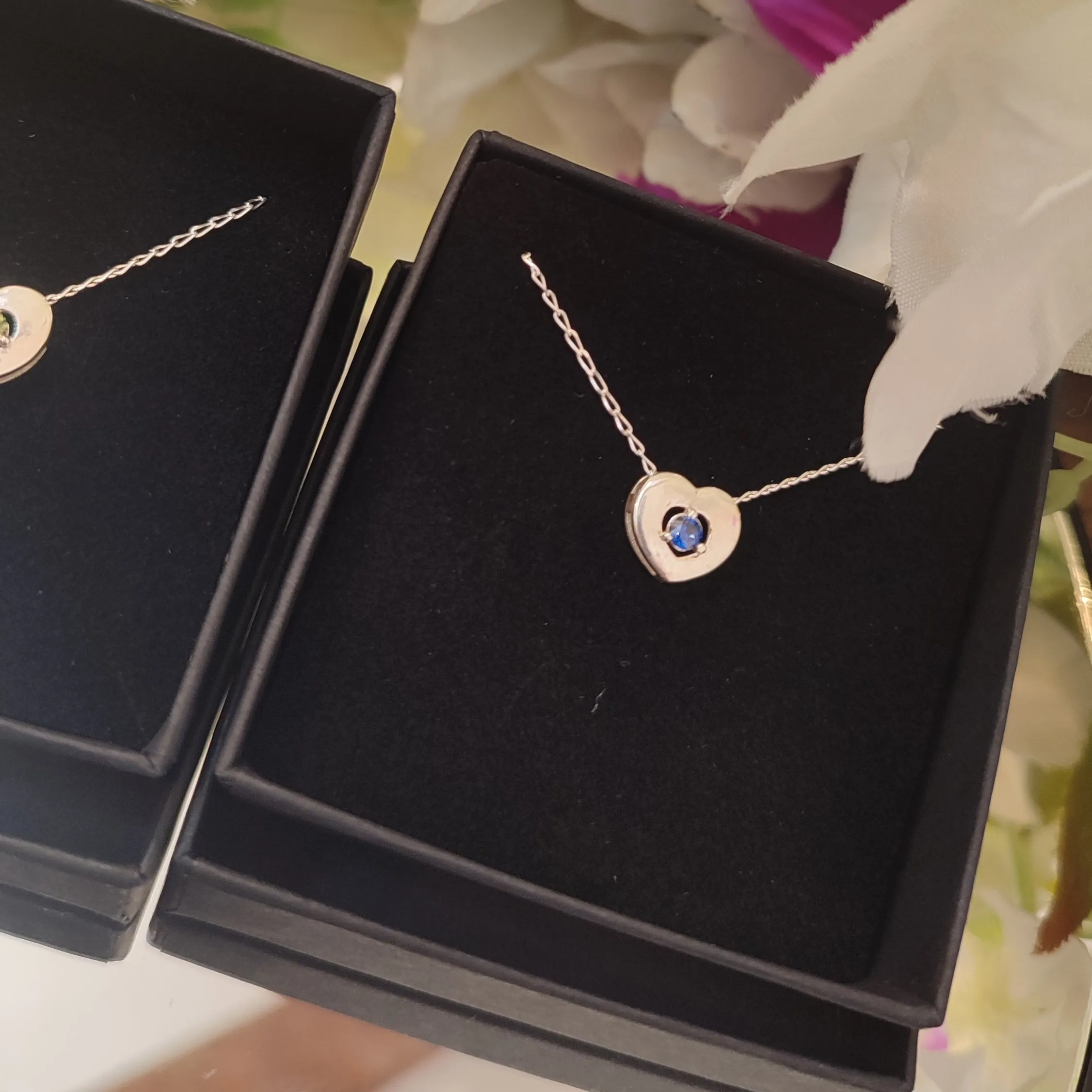 Heart - Birthstone Pendant