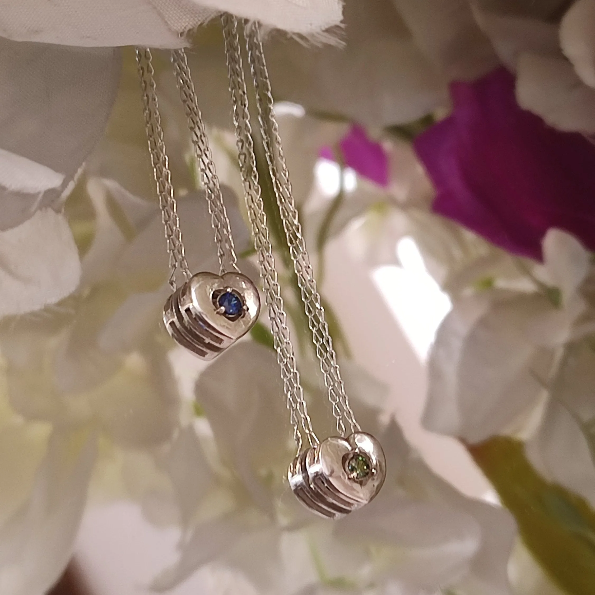 Heart - Birthstone Pendant