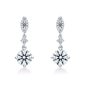 Hearts On Fire Petite Aerial Drop Earrings
