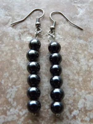 Hemitite strand Earrings