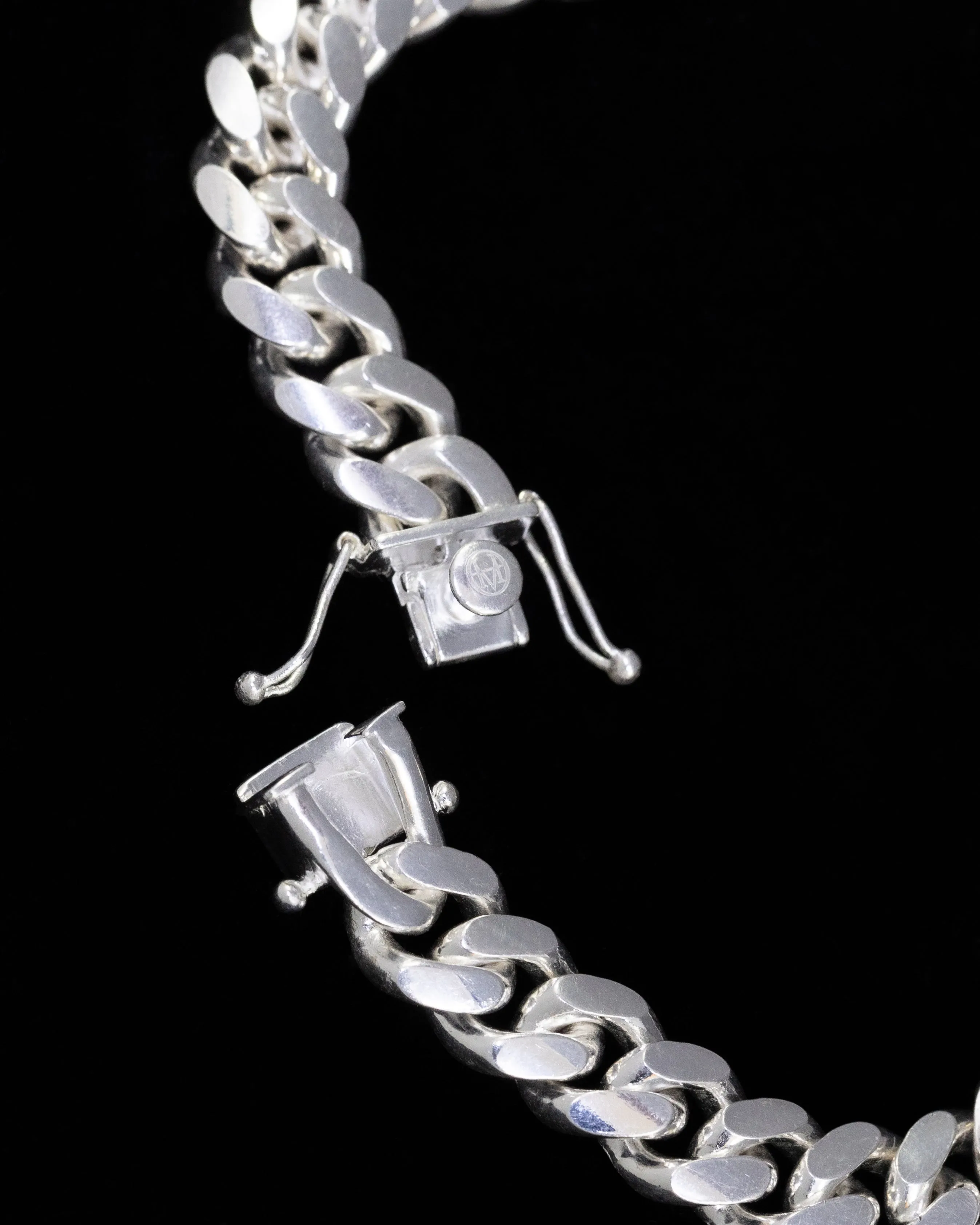 House Of Auric 10mm Cuban Link Chain Sterling Silver
