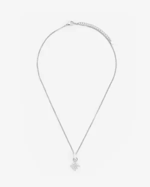 Iced Snowflake Necklace