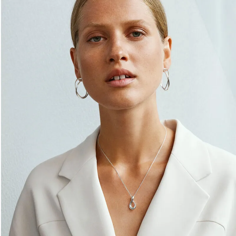 Infinity Necklace - Vertical