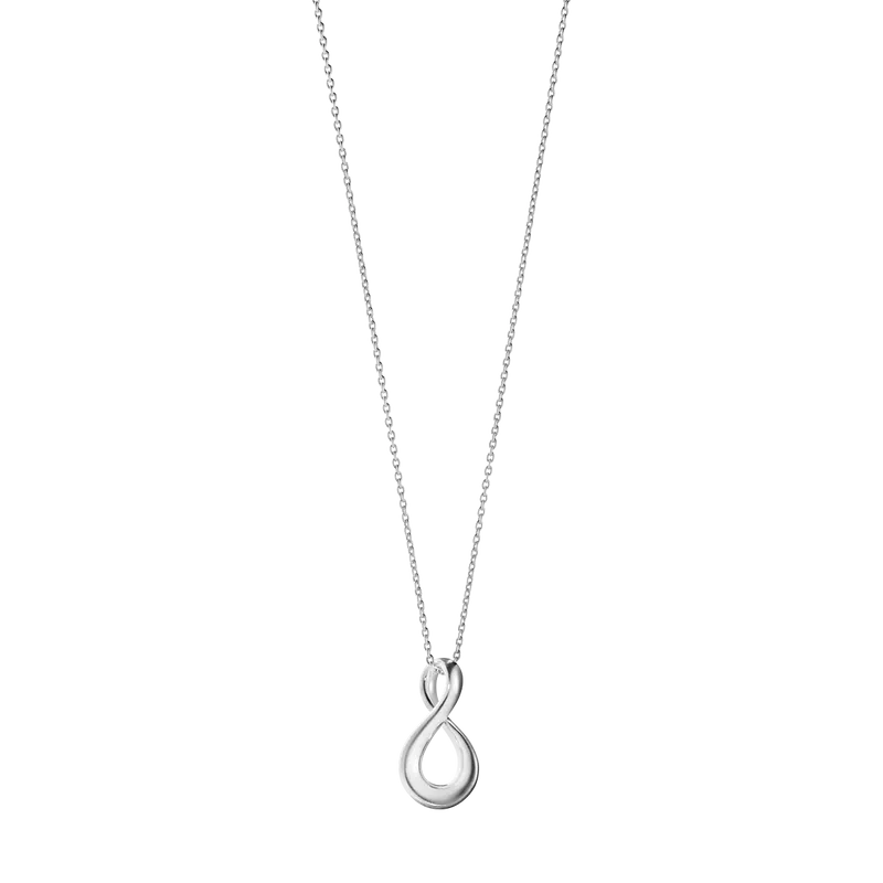 Infinity Necklace - Vertical