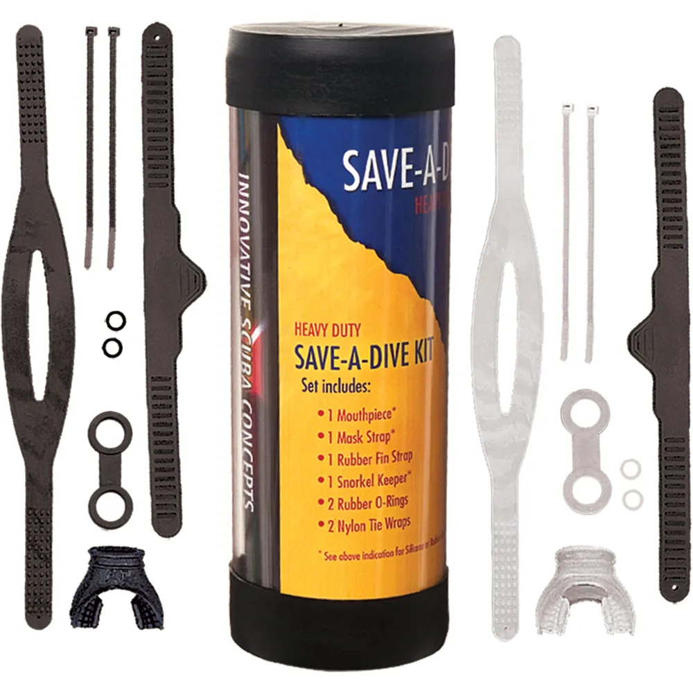 Innovative Scuba Concepts Standard Rubber Save-A-Dive Kit