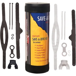 Innovative Scuba Concepts Standard Rubber Save-A-Dive Kit