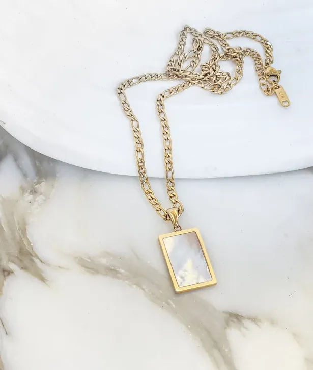 Island Shores - Yellow Gold Mother of Pearl