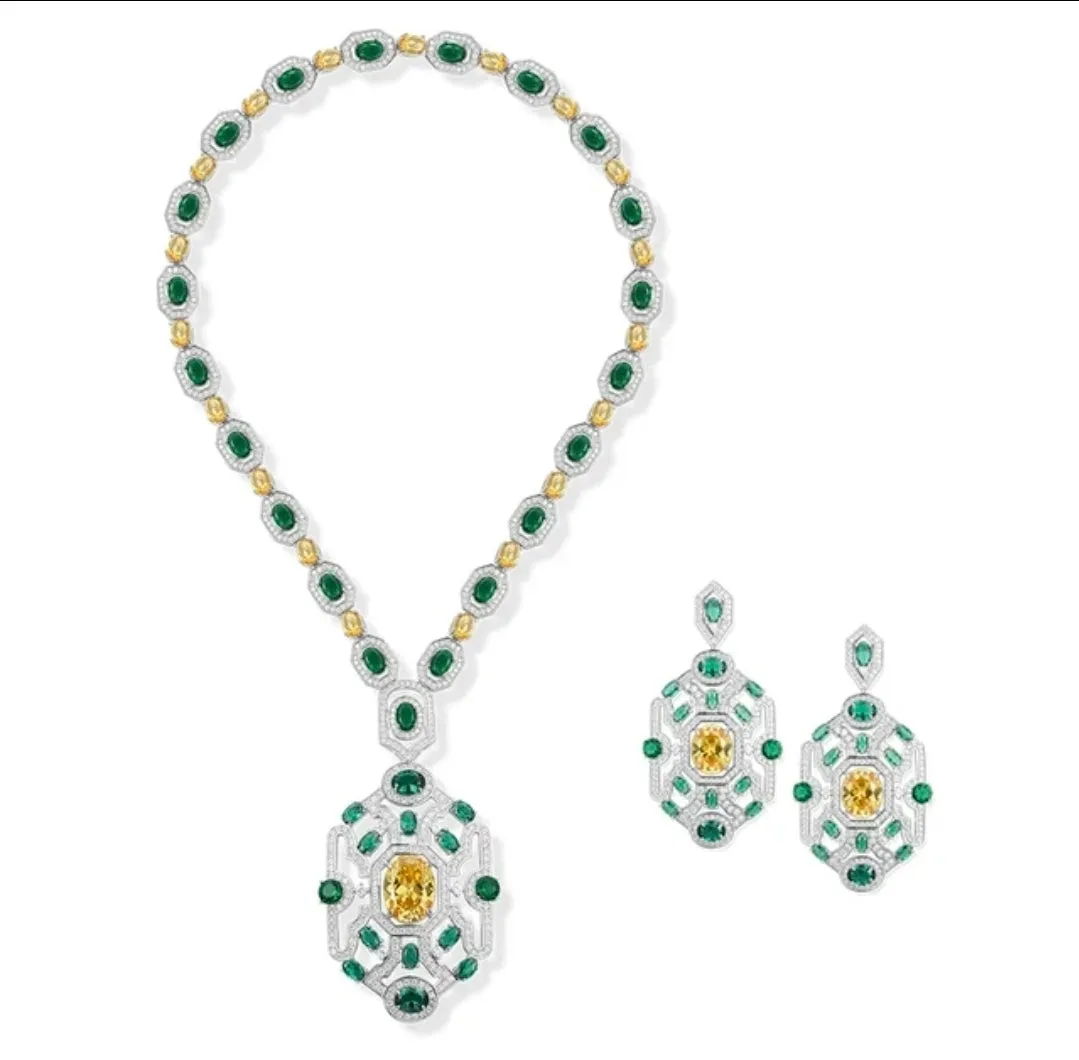 Italian inspired Earrings Design Zirconite. 840E107